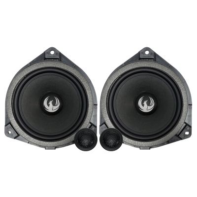 Kit de difuzoare TOYOTA pe 2 căi 6,5” (165 mm) cu filtre și cabluri plug & play 90W RMS/180W MAX 4Ohm Phoenix Gold ZDST6CS v4