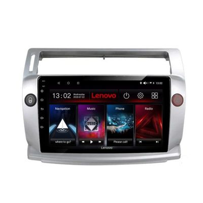 Navigatie Citroen C4 Quad Core Lenovo Kit-088 8 core 6+128 GB Android Waze USB Navigatie Internet Youtube Radio