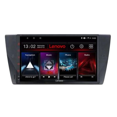 Navigatie BMW Seria 3 E90 Lenovo Kit-095 8 core QLED 2K 8+256 360 Android Waze USB Navigatie Internet Youtube Radio
