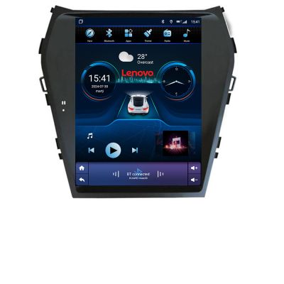 Navigatie Hyundai Santa Fe 2012-2018 tip tesla radio gps internet 8 Core 3+32 4G carplay android auto  kit-tesla-209+EDT