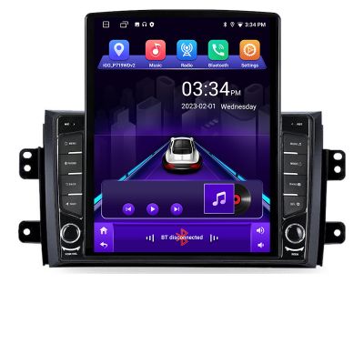 Navigatie Suzuki SX4 2006-2013 KIT-124 ecran tip TESLA 9.7" cu Android Radio Bluetooth Internet GPS WIFI 2+32 DSP Quad
