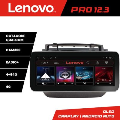 Navigatie VW Touareg 2011-2018 Lenovo PRO 4+64 12.3 inch qled android 4G DSP gps internet  Kit-1142-type-a