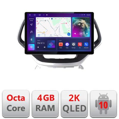 Navigatie dedicata  Jeep Cherokee 2014-2019 N-248 Edonav ecran 13" 2K 4+32 Android Waze USB Navigatie 4G 360 Toslink Youtube R