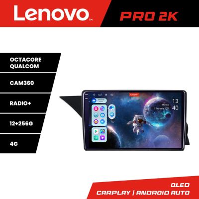 Navigatie Mercedes GLK NTG4 2008-2012 Lenovo 8 core QLED 2K 12+256 360 Android Waze USB Navigatie Internet Youtube Radio
