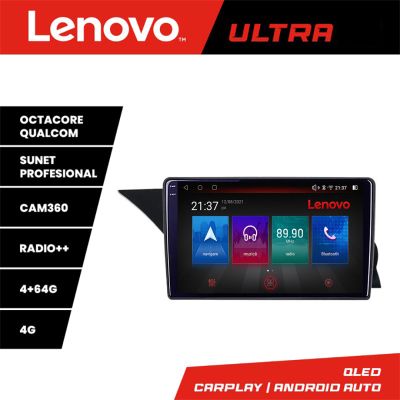 Navigatie Mercedes GLK NTG4 2008-2012 Lenovo 8 core QLED Qualcomm 4+64 360 Android Waze USB Navigatie Internet Youtube Radio