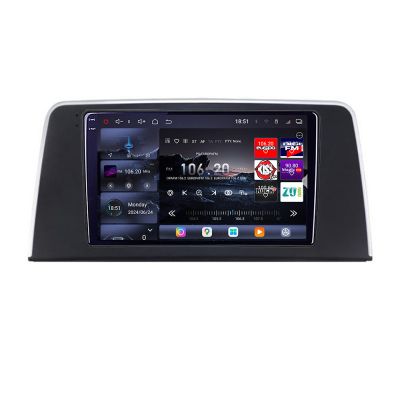 Navigatie BMW Seria 3 F30 2012-2016 8 core QLED 2K 12+256GB 360 Android Waze USB Navigatie Internet Youtube Radio Edotec