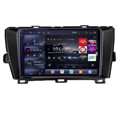 Navigatie Toyota Prius 2009-2014 Edotec Kit-TY39 8 core QLED 2K 12+256GB 360 Android Waze USB Navigatie Internet Youtube Radio