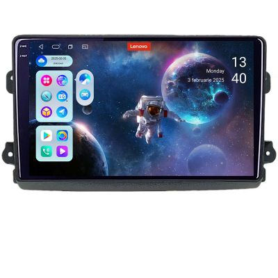 Navigatie Fiat Ducato 2021- Lenovo Qled 2K Octa Core 12+256 360 DSP ADAS carplay android auto radio internet KIT-ducato2024+PRO-2K-9-12+256