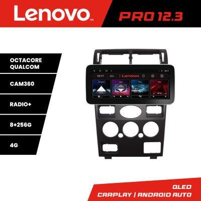 Navigatie Ford Mondeo 2004-2007 Lenovo Qled 12.3 inch Octa Core 8+256 360 DSP ADAS carplay android auto radio internet kit-mondeo2001+PRO-12.3-8+256