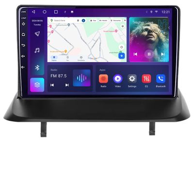 Navigatie Peugeot 3008 5008 dedicata Android QLED octa core 4+64 4G DSP FHD carplay android auto radio gps internet Android kit-3008+EDT-E309v3