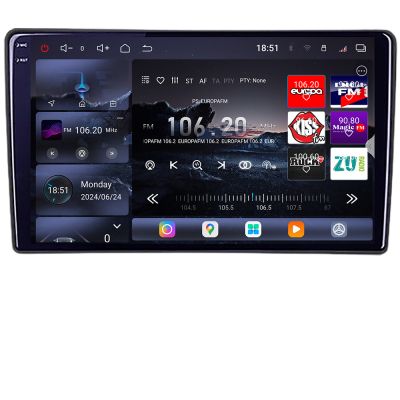 Navigatie Ford Focus C-max S-max Galaxy Mondeo unitati ovale Qled 2K Octa Core 12+256GB LTE 4G DSP Wifi 5Ghz android auto carplay radio gps internet kit-ford-oval+EDT-E809-2K