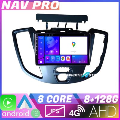 Navigatie Ford Transit 2015 2020 EDOTEC-LITE Android Ecran 720P Octa Core 8 128 Carplay