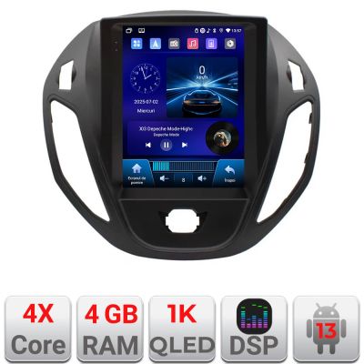 Navigatie Ford Transit Connect si Tourneo Connect,Qled 9.7",,Quad core 4Gb RAM,64Gb Hdd,4G,DSP,Carplay,Bluetooth E220-RK