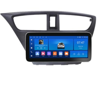 Navigatie Honda Civic 2012-2016 K-civic Edotec 4+64 12.3 inch Incell 1K android Wifi 5Ghz gps internet a