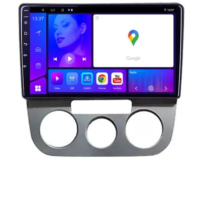 Navigatie VW Golf 5 2004 2010 clima manuala EDOTEC-LITE Android Ecran 720P Octa Core 4 64 Carplay