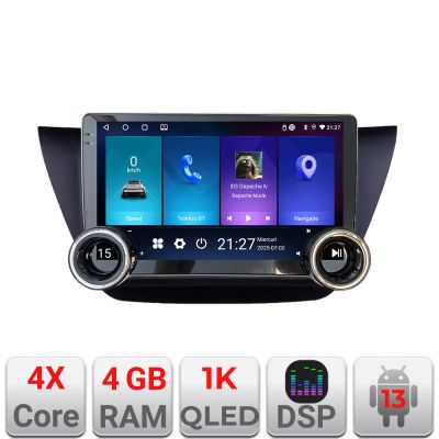 Navigatie Mitubishi Lancer 2001-2007 Kit-lancer07 Edotec  4+64 10.5 inch Incell 1K android Wifi 5Ghz gps internet 32
