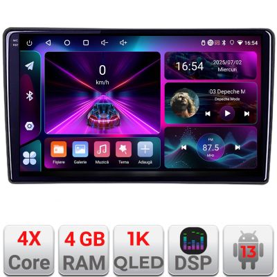 Navigatie Nissan X-Trail 2004-2007 Android radio gps internet  4+64 InCell Display 1K kit-x-trail-old+EDT-E210-RK