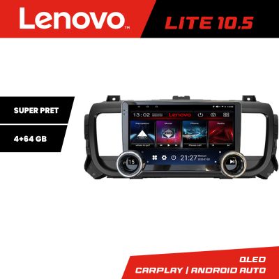 Navigatie Citroen Jumpy Toyota ace Peugeot Traveller Kit-jumpy16 Lenovo  8 core 4+64 10.5 inch Incell 1K android Wifi 5Ghz gps internet v2