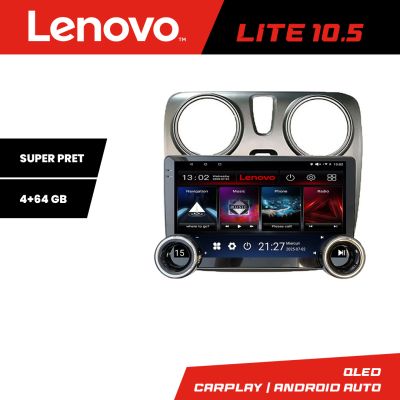 Navigatie Dacia Dokker Lenovo  8 core 4+64 10.5 inch Incell 1K android Wifi 5Ghz gps internet