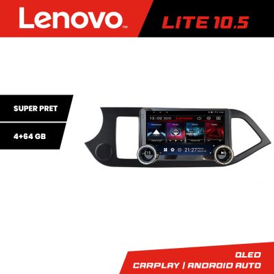 Navigatie Kia Picanto 2011-2015 Kit-217 Lenovo  8 core 4+64 10.5 inch Incell 1K android Wifi 5Ghz gps internet