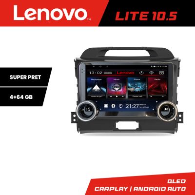Navigatie Kia Sportage 2010- Lenovo 8 core 4+64 10.5 inch Incell 1K android Wifi 5Ghz gps internet