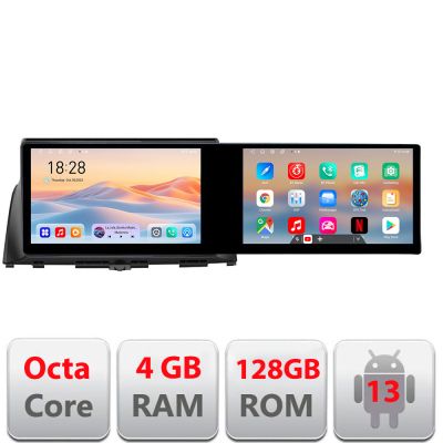 Navigatie KIA OPTIMA 2016- Manual Kit-345 Edotec 2 ecrane  8 core 4+128 21.6 inch Incell android Wifi 5Ghz gps internet a