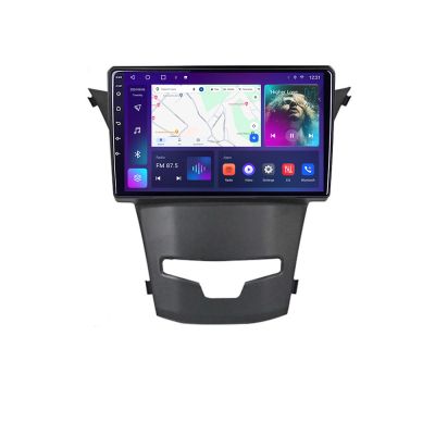 Navigatie Ssangyong Korando 2014-2019 C-1159 Android Octa Core Ecran 2K QLED GPS 4G 4+32GB 360 KIT-1159+EDT-E409-2K
