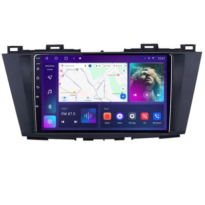 Navigatie Mazda 5 2010- C-117 Android Octa Core Ecran 2K QLED GPS 4G 4+32GB 360 KIT-117+EDT-E409-2K