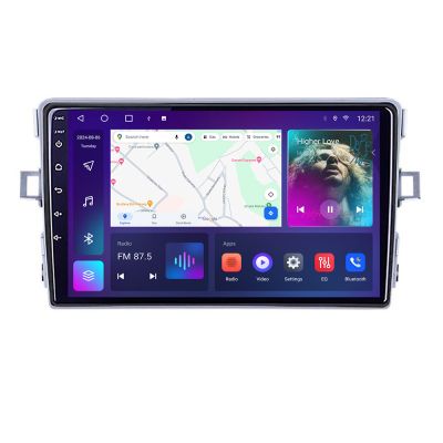 Navigatie Toyota Verso 2010-2016 C-133 Android Octa Core Ecran 2K QLED GPS 4G 4+32GB 360 KIT-133+EDT-E409-2K