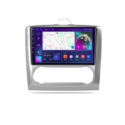 Navigatie Ford Focus clima automata C-140-automatic Android Octa Core Ecran 2K QLED GPS 4G 4+32GB 360 KIT-140-automatic+EDT-E409-2K