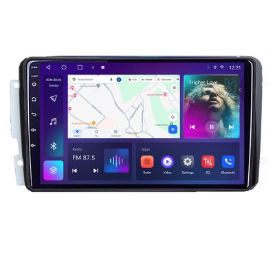 Navigatie Mercedes C 2001-2004 Vito Viano 2004-2006 C-171 Android Octa Core Ecran 2K QLED GPS 4G 4+32GB 360 KIT-171+EDT-E409-2K