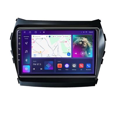 Navigatie Hyundai IX45 Santa Fe 2013-2015 C-209 Android Octa Core Ecran 2K QLED GPS 4G 4+32GB 360 KIT-209+EDT-E409-2K