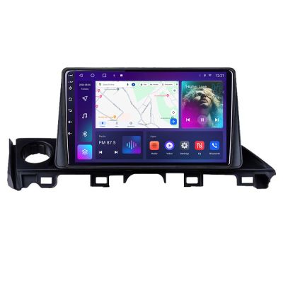 Navigatie Mazda 6 2018- Android Octa Core Ecran 2K QLED GPS 4G 4+32GB 360 KIT-mazda6-18+EDT-E409-2K