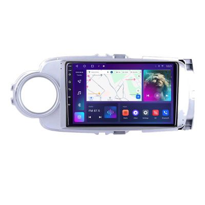 Navigatie Toyota Yaris 2010-2018 C-YARIS10 Android Octa Core Ecran 2K QLED GPS 4G 4+32GB 360 KIT-YARIS10+EDT-E409-2K