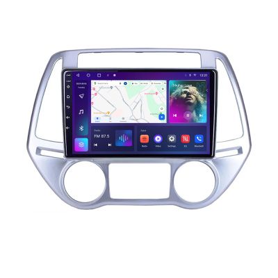 Navigatie Hyundai I20 2011-2014 manual si automat Android ecran Qled 2K Octa core 4+32 Kit-i20-2012+EDT-E409-2K