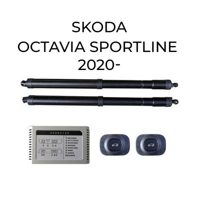 Sistem de ridicare și închidere portbagaj automat din buton și cheie Skoda Octavia Sportline 2020-