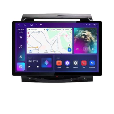 Navigatie Toyota Land Cruiser V8 L200 2009-2020 Qled 2K Octa Core 4+32 LTE 4G DSP Wifi 5Ghz android auto carplay radio gps internet kit-381-type-b+EDT-E413-2K+kit-10-9