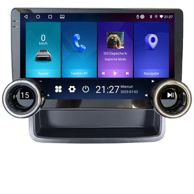 Navigatie Renault Traffic 2009-2014 dedicata Android cu butoane radio gps internet 4+64 InCell display Qled 1K Rockchip Kit-+EDT-E211-RK