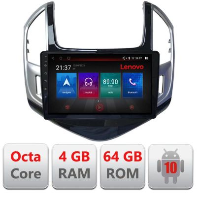 Navigatie Chevrolet Cruze 2013-E-1267 Octa Core cu Android Internet Bluetooth Radio GPS WiF DSP 4G 4+64 GB RESIGILAT