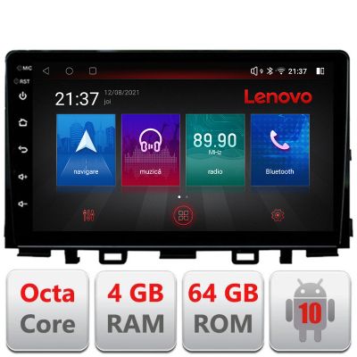 Navigatie Kia Stonic 2016-2020 Android radio gps internet Octa Core 4+64 LTE Kit-Stonic+EDT-E509-PRO RESIGILAT
