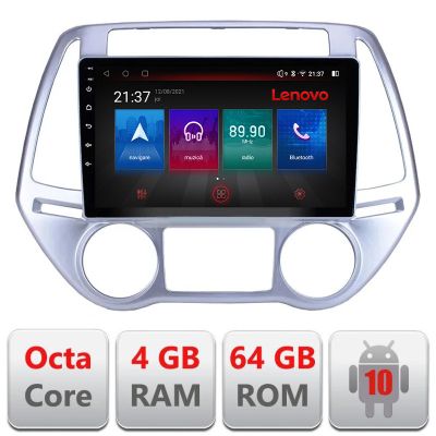 Navigatie Hyundai I20 2011-2014 manual si automat Android radio gps internet Octa Core 4+64 LTE RESIGILAT