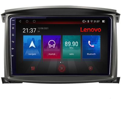 Navigatie Toyota Land Cruiser L100 2002-2006 Android radio gps internet Octa Core 4+64 LTE KIT-L105-automatic+EDT-E510-PRO RESIGILAT