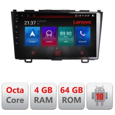 Navigatie Honda CR-V 2006-2012 E-009 Octa Core cu Android Radio Bluetooth Internet GPS WIFI DSP 4+64GB 4G RESIGILAT