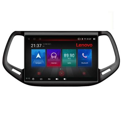 Navigatie Jeep Compass 2017 E-732 Octa Core cu Android Radio Bluetooth Internet GPS WIFI DSP 4+64GB 4G RESIGILAT