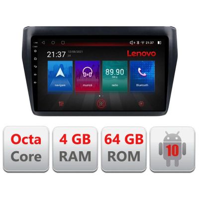 Navigatie Suzuki Swift 2017-2019 E-2179 Octa Core cu Android Radio Bluetooth Internet GPS WIFI DSP 4+64GB 4G RESIGILAT