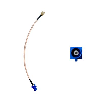 Adaptor antena Fakra la mufa SMA pentru adaptare antena gps originala la sistem aftermarket