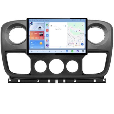 Navigatie dedicata Opel Movano, Renault Master 2010-2021 Edonav ecran 13" 1K 4+64 Android Waze USB Navigatie 4G 360 Toslink Yo