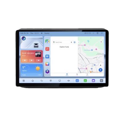 Navigatie dedicata Jeep Grand Cherokee 2014-2019 N-JGG Edonav ecran 13" 1K 4+64 Android Waze USB Navigatie 4G 360 Toslink Yout