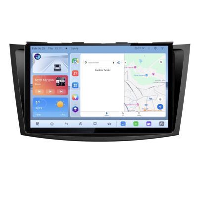 Navigatie Suzuki Swift 2010-2017 Edotec 4+64 1K 13 inch qled android 4G DSP gps internet  Kit-179
