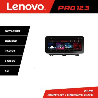 Navigatie Toyota Prius 2009-2014 Lenovo PRO 8+256 12.3 inch qled android 4G DSP gps internet  Kit-TY39
